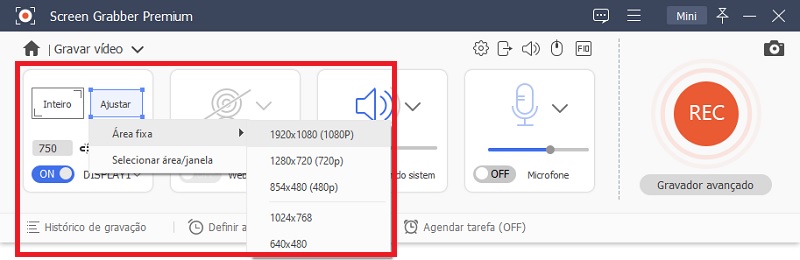 sgpremium br recording mode