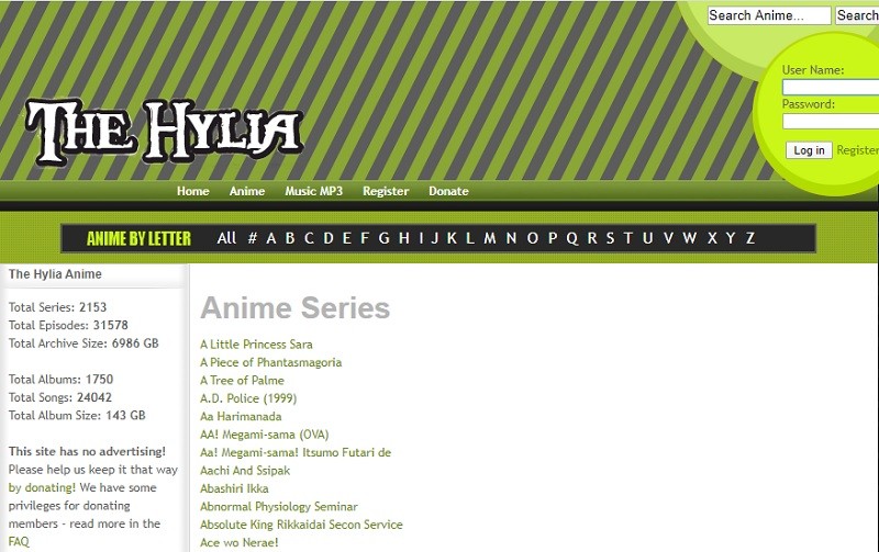 hylia interface