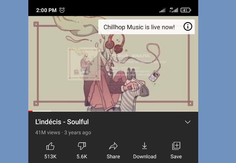 watch youtube videos offline on mobile step2