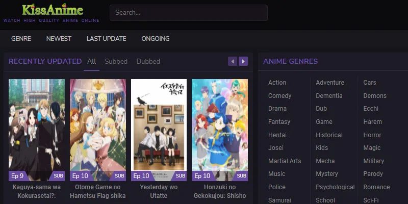 kissanime using watch uncensored anime