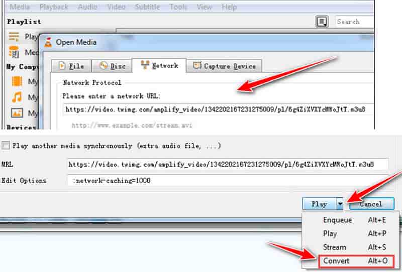 install software and access network selection