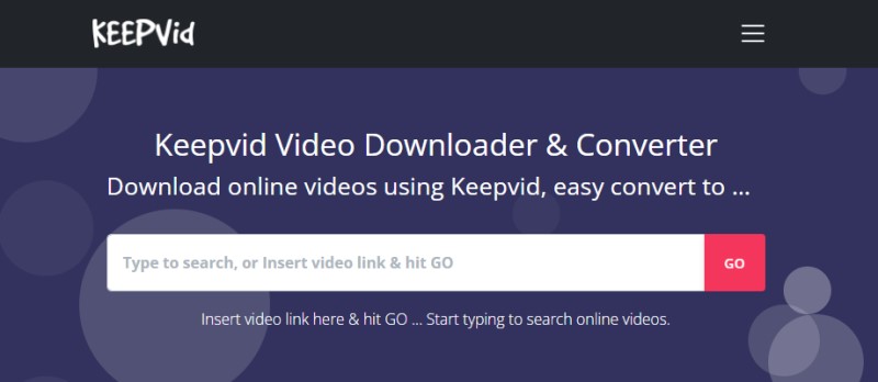 keepvid interface