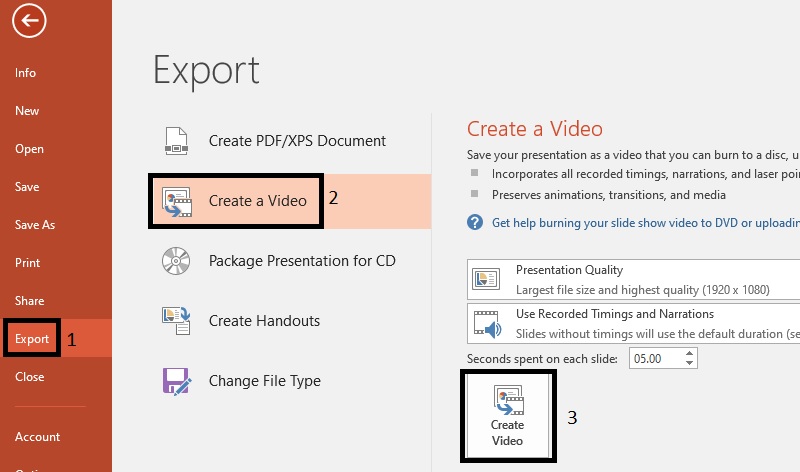 videopoint save webcam recording