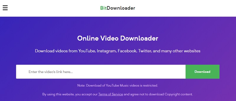 bitdownloader interface