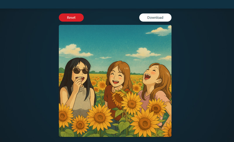 Salve Imagem no Estilo Ghibli