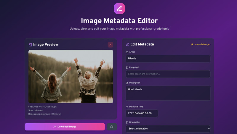 Atualizar Campos de Metadados