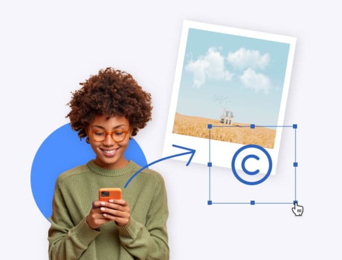 position your logo wherever you want