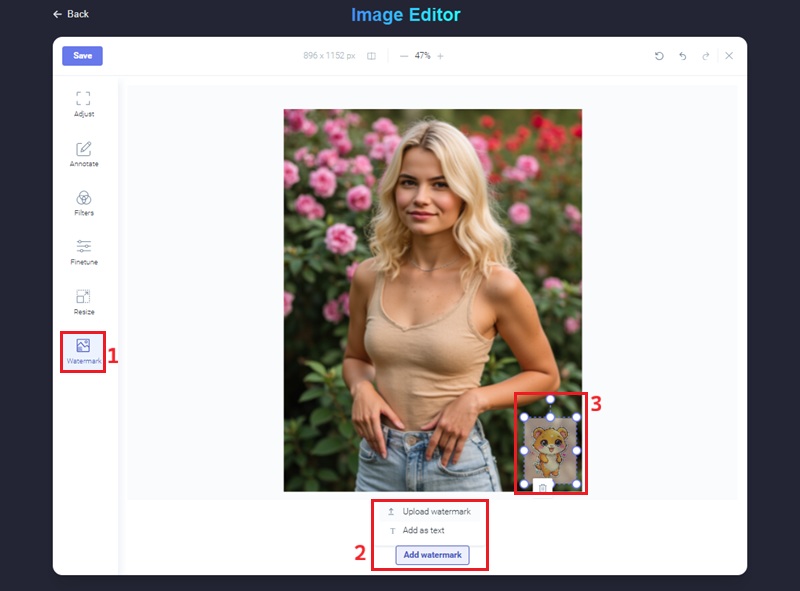 adicionar marca-d'água à imagem