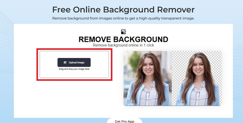 upload an image