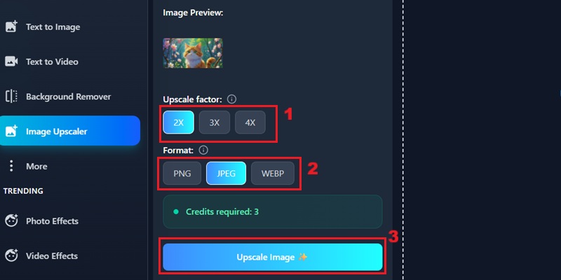 upscale image