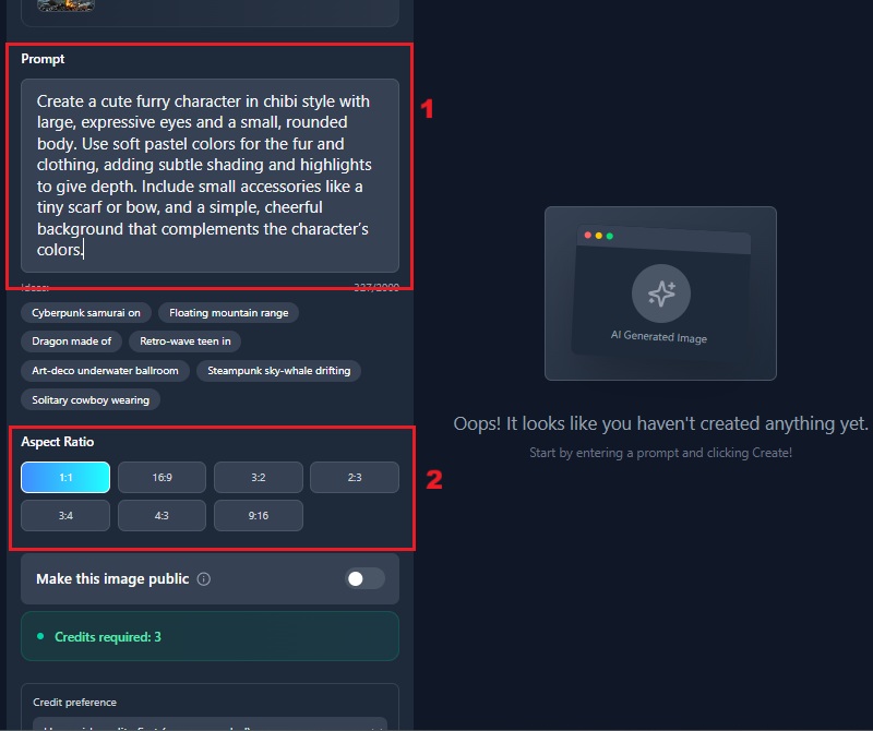 digite seu prompt