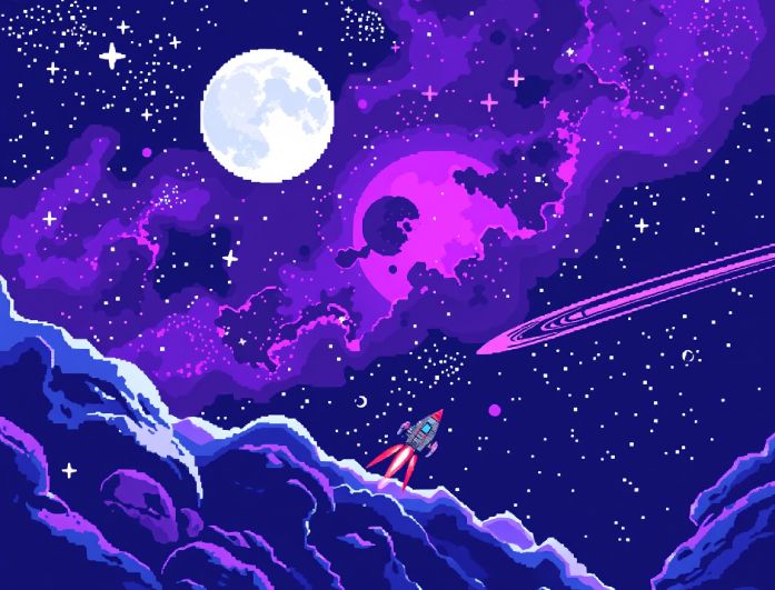 faça pixel art a partir de texto