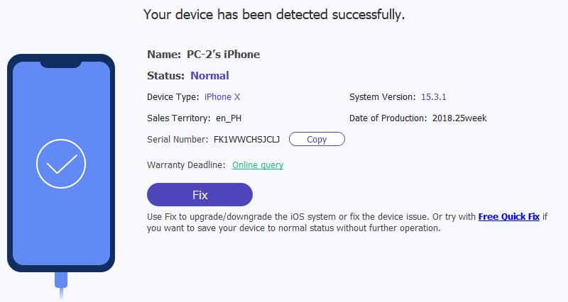 detect device
