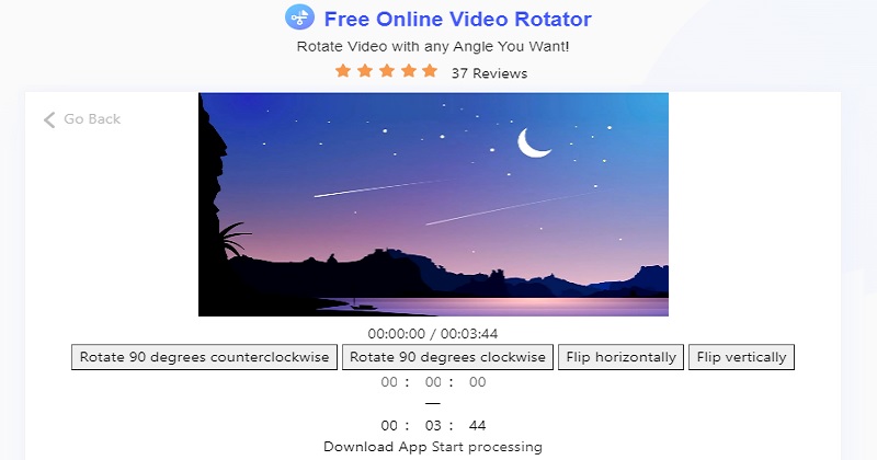 rotate video