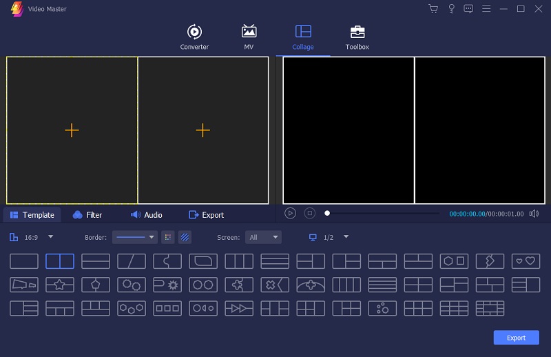 create side by side videos with acethinker video master