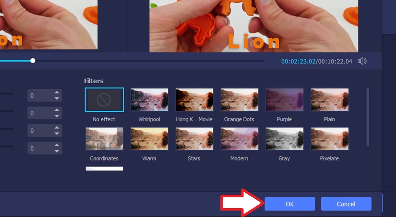 vmpremium save filter