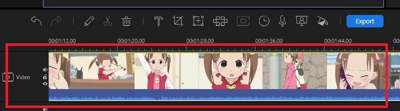 add video to timeline
