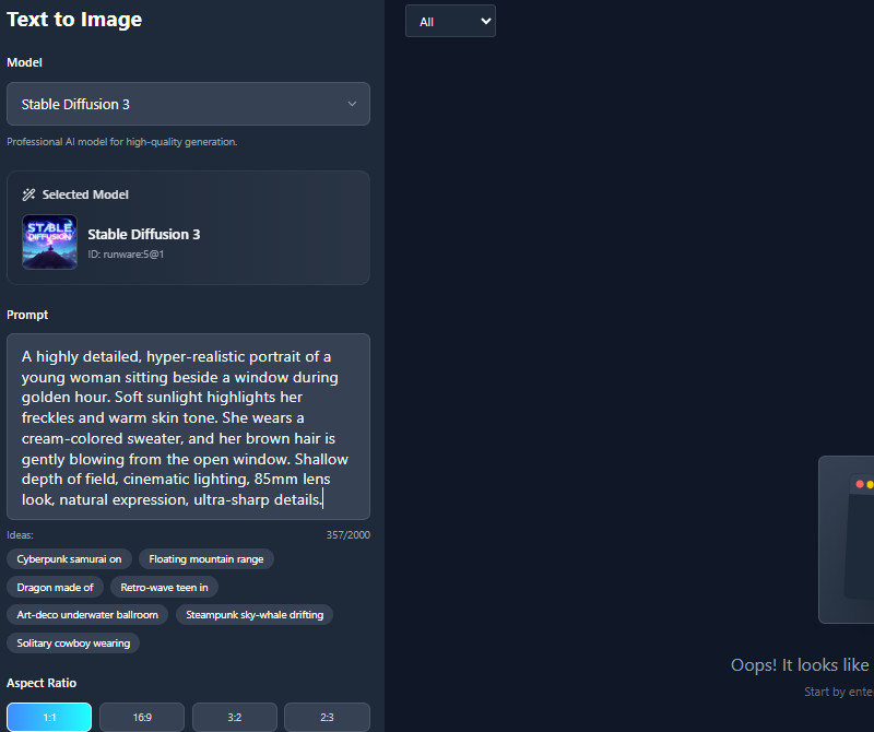 inserir seu prompt de texto