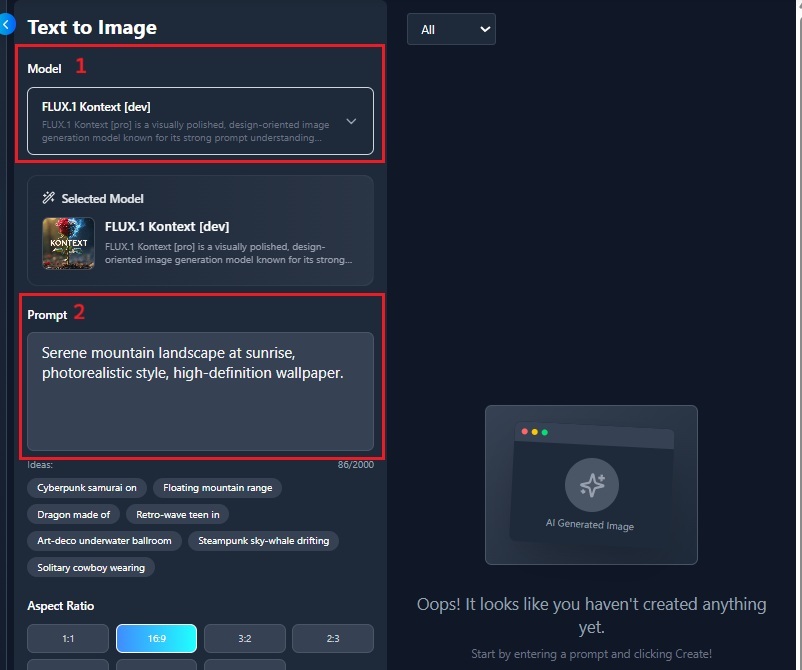 adicionar prompt