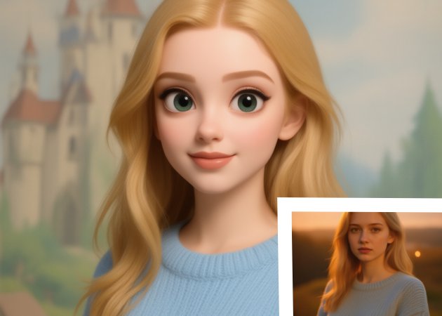 faça fotos autênticas no estilo disney