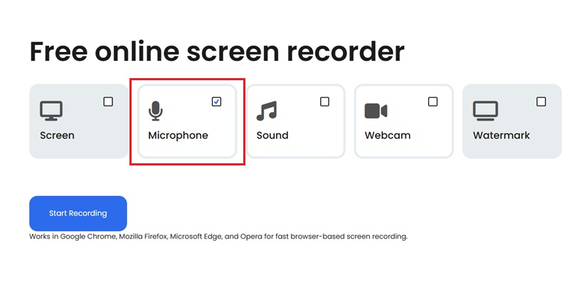 Permitir o microfone