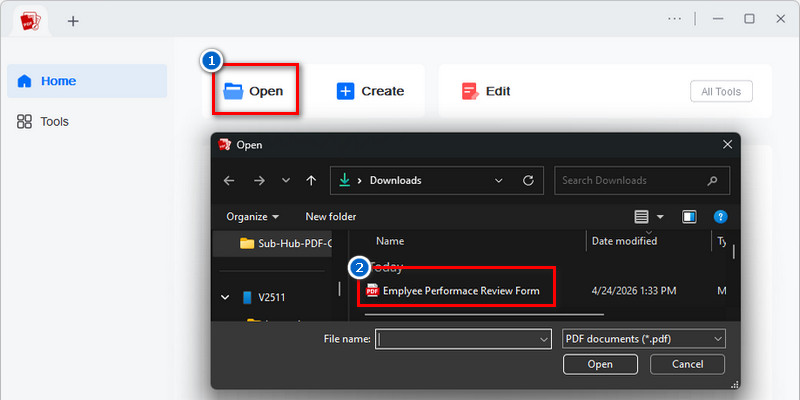 importar PDF