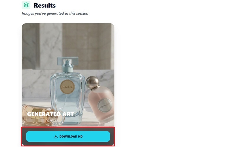 Exporte imagens prontas para anúncios de produtos
