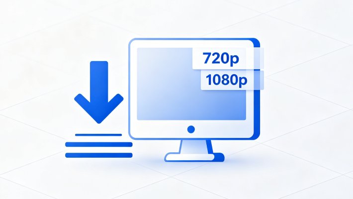 baixar vídeo em 720p ou 1080p