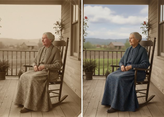 colorizar fotos em preto e branco com cores estimadas