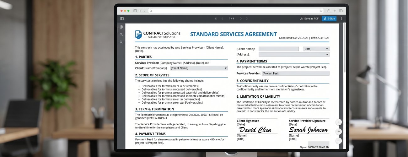 contrato em PDF