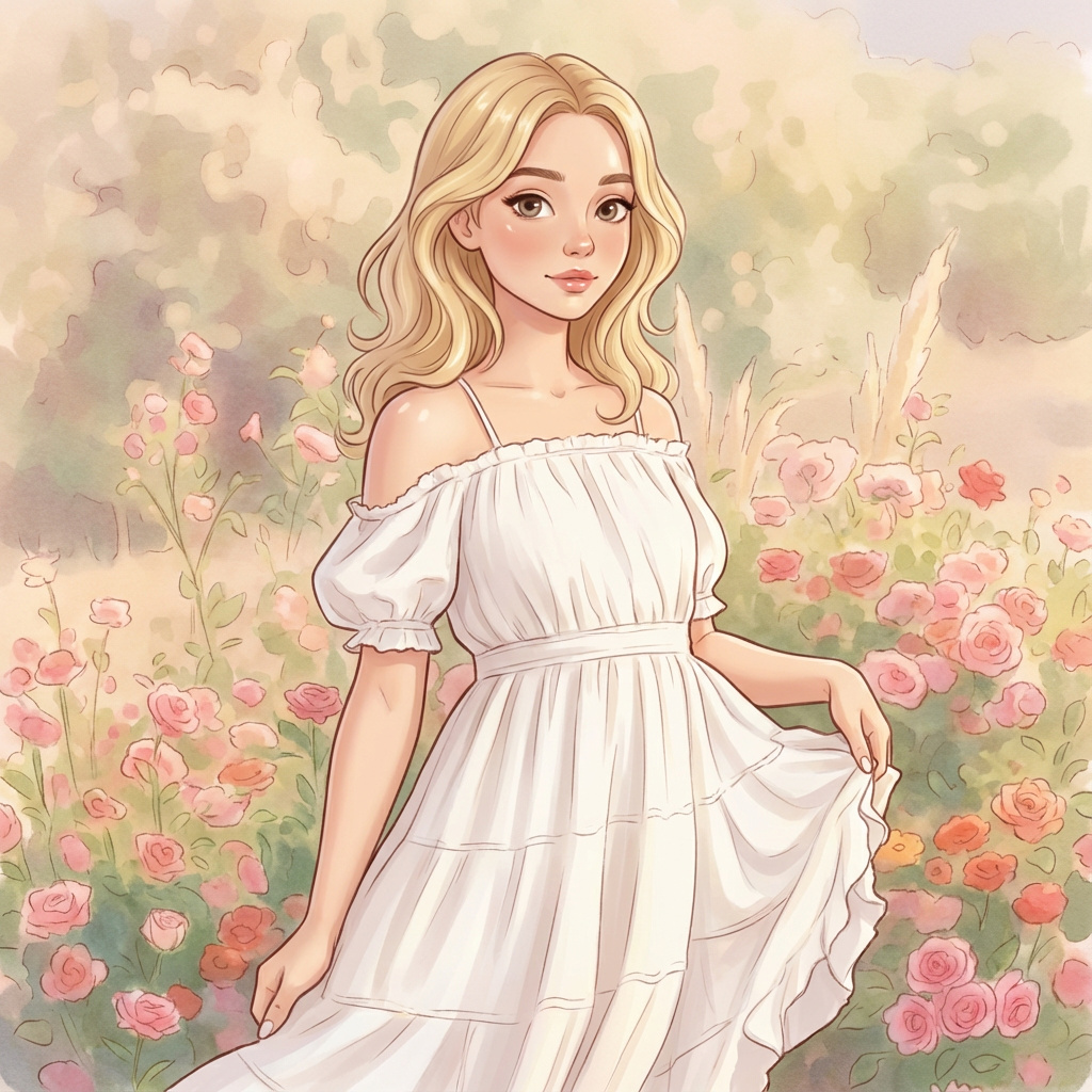 Cartoon de princesa Disney