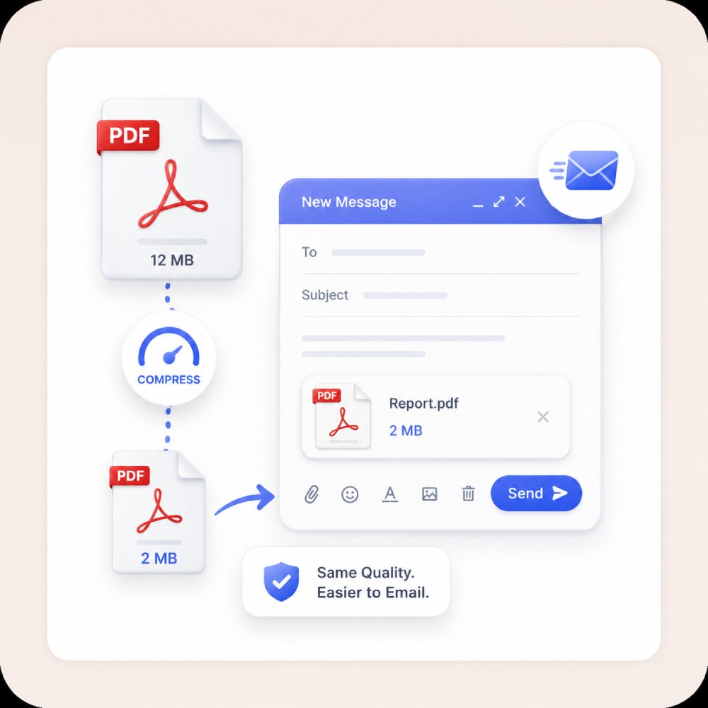 Comprimir PDF para email