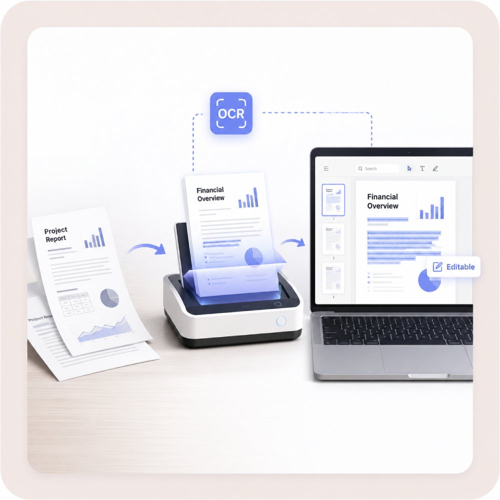 Digitalizar documentos impressos
