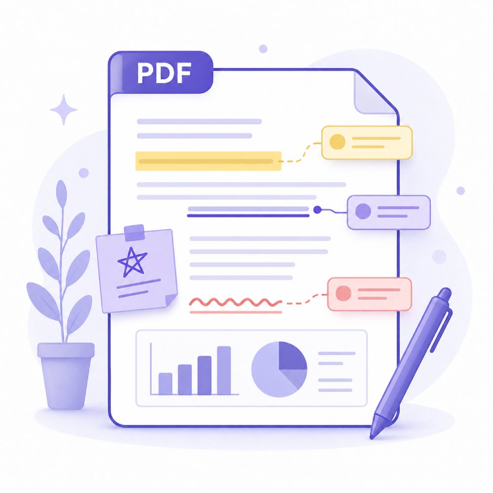 Revisar e anotar PDFs