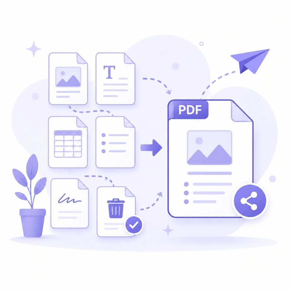 Organizar PDF para compartilhar
