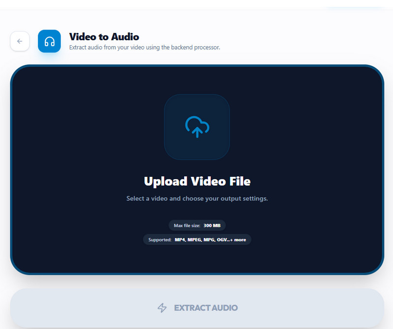 Enviar o arquivo de vídeo