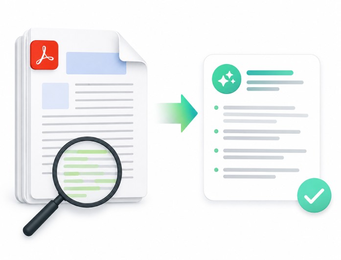 obter resumos claros de PDF rapidamente