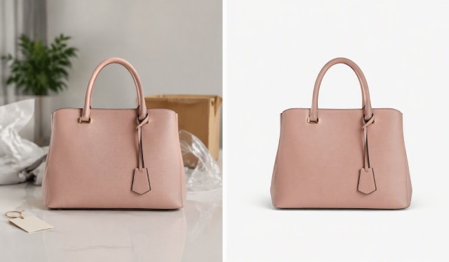 criar imagens de produtos mais limpas
