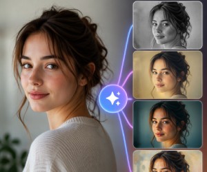 Efeitos de foto com IA